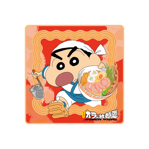 クレヨンしんちゃん ハンドタオル 最強！！オラの拉麺道 しんちゃん